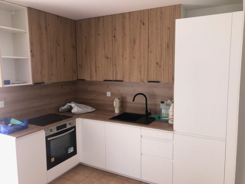 Chantier de rénovation mené par les équipes MULTIRENOV